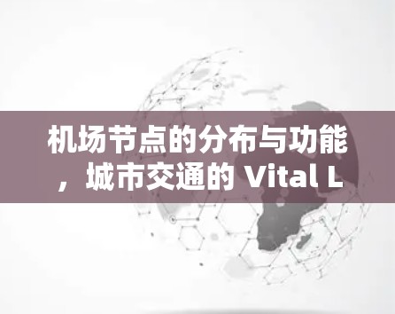 机场节点的分布与功能，城市交通的 Vital Link