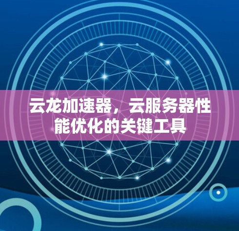 云龙加速器,云服务器性能优化的关键工具 云龙加速器,云服务器性能优化的关键工具