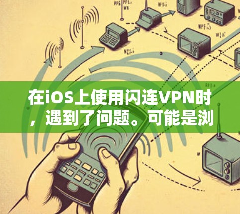 在iOS上使用闪连VPN时,遇到了问题。可能是浏览器不支持VPN选项,或者VPN服务器被阻止访问。以下是一些可能的解决方法 在iOS上使用闪连VPN时,遇到了问题。可能是浏览器不支持VPN选项,或者VPN服务器被阻止访问。以下是一些可能的解决方法