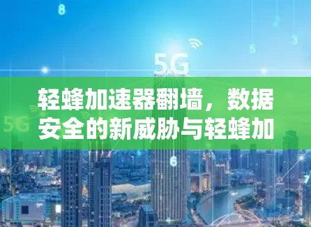 轻蜂加速器翻墙,数据安全的新威胁与轻蜂加速器的应对策略 轻蜂加速器翻墙,数据安全的新威胁与轻蜂加速器的应对策略