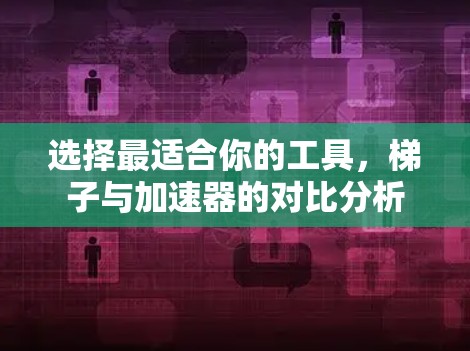 选择最适合你的工具,梯子与加速器的对比分析 选择最适合你的工具,梯子与加速器的对比分析