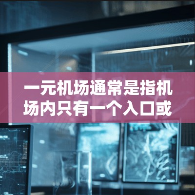 一元机场通常是指机场内只有一个入口或入口,这样可以快速到达机场,适合需要快速到达的旅客。以下是几个一元机场案例 一元机场通常是指机场内只有一个入口或入口,这样可以快速到达机场,适合需要快速到达的旅客。以下是几个一元机场案例