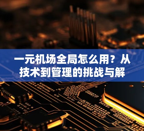 一元机场全局怎么用?从技术到管理的挑战与解决方案 一元机场全局怎么用?从技术到管理的挑战与解决方案