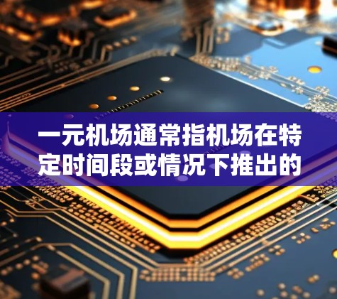 一元机场通常指机场在特定时间段或情况下推出的价格较低的优惠活动,以吸引更多的旅客。这种优惠可能包括 一元机场通常指机场在特定时间段或情况下推出的价格较低的优惠活动,以吸引更多的旅客。这种优惠可能包括