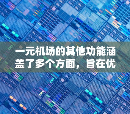 一元机场的其他功能涵盖了多个方面，旨在优化机场运营和用户体验。以下是其主要功能的详细分类