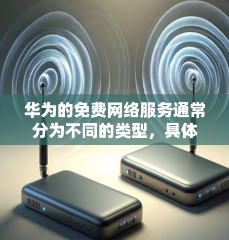 华为的免费网络服务通常分为不同的类型,具体取决于使用设备或服务的类型。以下是一些常见的华为免费网络服务类型及其使用条件 华为的免费网络服务通常分为不同的类型,具体取决于使用设备或服务的类型。以下是一些常见的华为免费网络服务类型及其使用条件