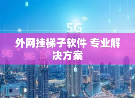 外网挂梯子软件 专业解决方案 外网挂梯子软件 专业解决方案
