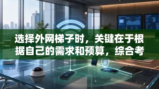 选择外网梯子时,关键在于根据自己的需求和预算,综合考虑性能、稳定性、兼容性、接口类型、品牌推荐以及售后服务等因素。以下是一个详细的选择过程建议 选择外网梯子时,关键在于根据自己的需求和预算,综合考虑性能、稳定性、兼容性、接口类型、品牌推荐以及售后服务等因素。以下是一个详细的选择过程建议