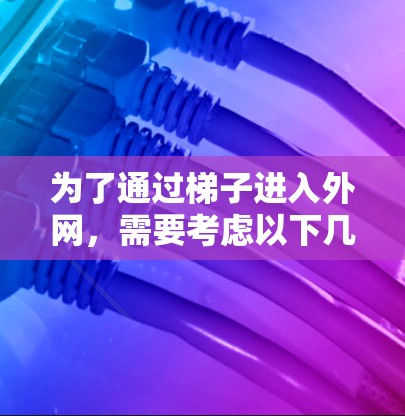 为了通过梯子进入外网,需要考虑以下几个关键因素 为了通过梯子进入外网,需要考虑以下几个关键因素