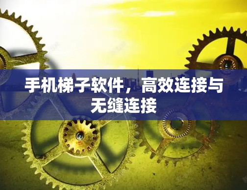 手机梯子软件,高效连接与无缝连接 手机梯子软件,高效连接与无缝连接