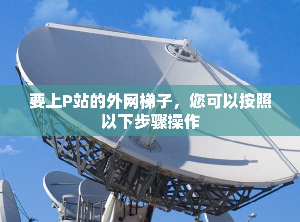 要上P站的外网梯子,您可以按照以下步骤操作 要上P站的外网梯子,您可以按照以下步骤操作