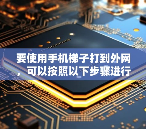 要使用手机梯子打到外网,可以按照以下步骤进行 要使用手机梯子打到外网,可以按照以下步骤进行