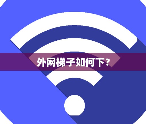 外网梯子如何下? 外网梯子如何下?