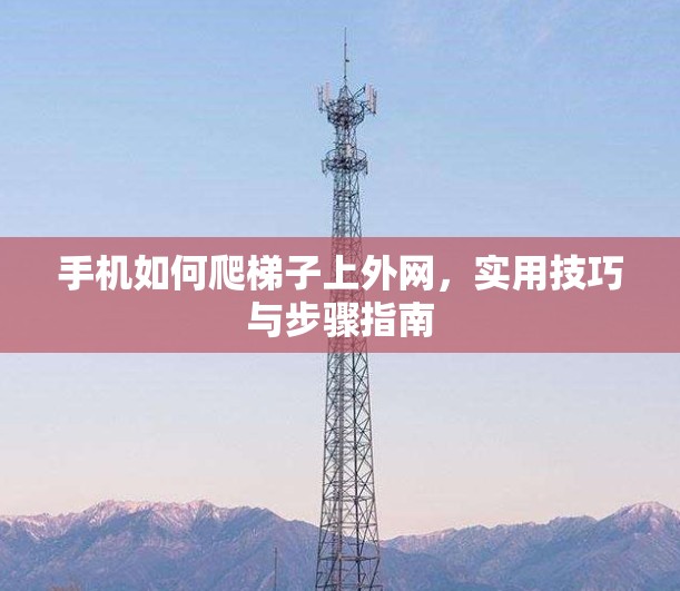 手机如何爬梯子上外网,实用技巧与步骤指南 手机如何爬梯子上外网,实用技巧与步骤指南