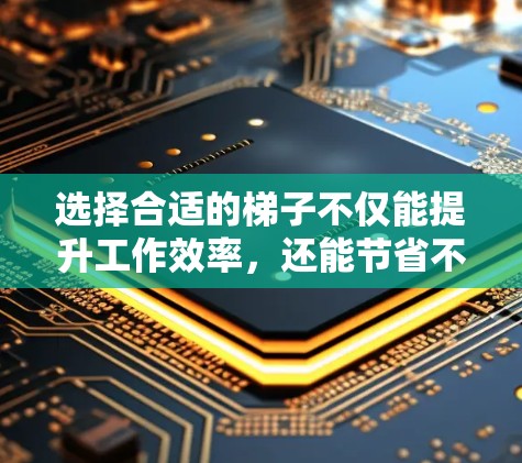 选择合适的梯子不仅能提升工作效率,还能节省不少时间 选择合适的梯子不仅能提升工作效率,还能节省不少时间