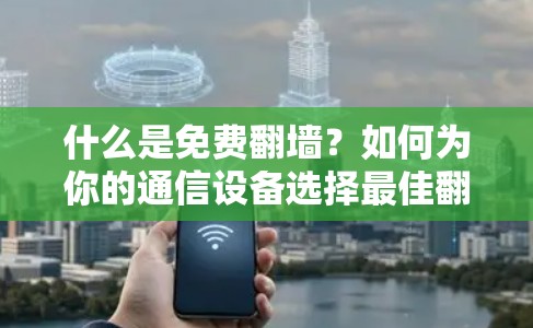 什么是免费翻墙?如何为你的通信设备选择最佳翻墙软件 什么是免费翻墙?如何为你的通信设备选择最佳翻墙软件