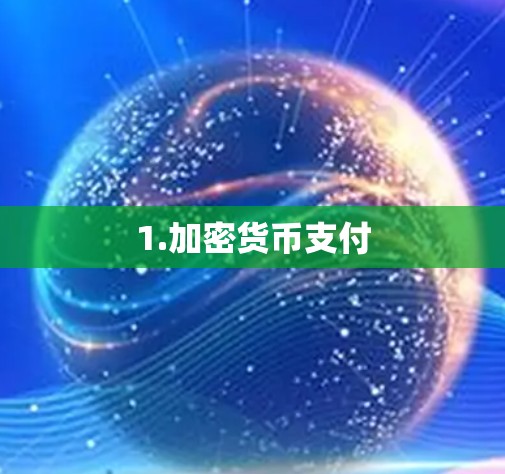 1.加密货币支付 1.加密货币支付