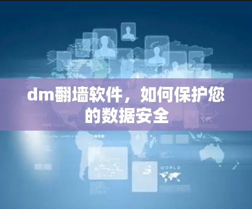 dm翻墙软件,如何保护您的数据安全 dm翻墙软件,如何保护您的数据安全