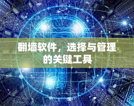 翻墙软件,选择与管理的关键工具 翻墙软件,选择与管理的关键工具