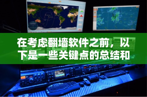 在考虑翻墙软件之前,以下是一些关键点的总结和建议 在考虑翻墙软件之前,以下是一些关键点的总结和建议