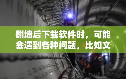 翻墙后下载软件时,可能会遇到各种问题,比如文件格式转换困难、网络不稳定导致无法下载等。以下是一些推荐的软件和工具,帮助你解决常见的软件下载问题 翻墙后下载软件时,可能会遇到各种问题,比如文件格式转换困难、网络不稳定导致无法下载等。以下是一些推荐的软件和工具,帮助你解决常见的软件下载问题