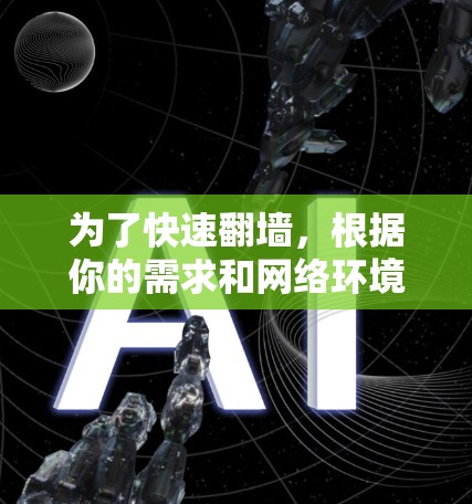 为了快速翻墙,根据你的需求和网络环境,以下是一些推荐的步骤和推荐软件 为了快速翻墙,根据你的需求和网络环境,以下是一些推荐的步骤和推荐软件